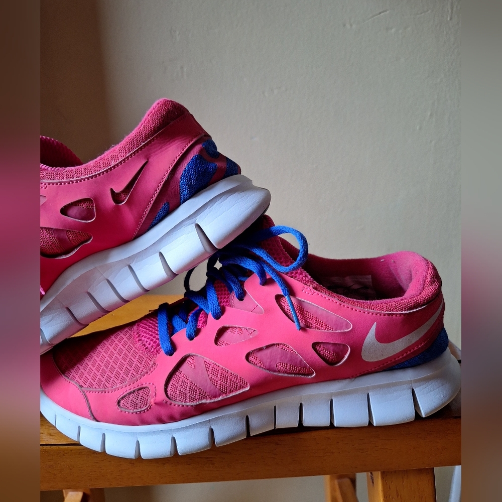 Nike Free Run 2 Pink Running Sneakers Women's 10 - Picture 2 of 9